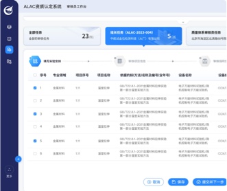 航空制造某部資質認定系統UIUE設計